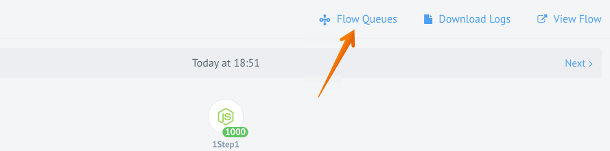 Flow Queues Menu