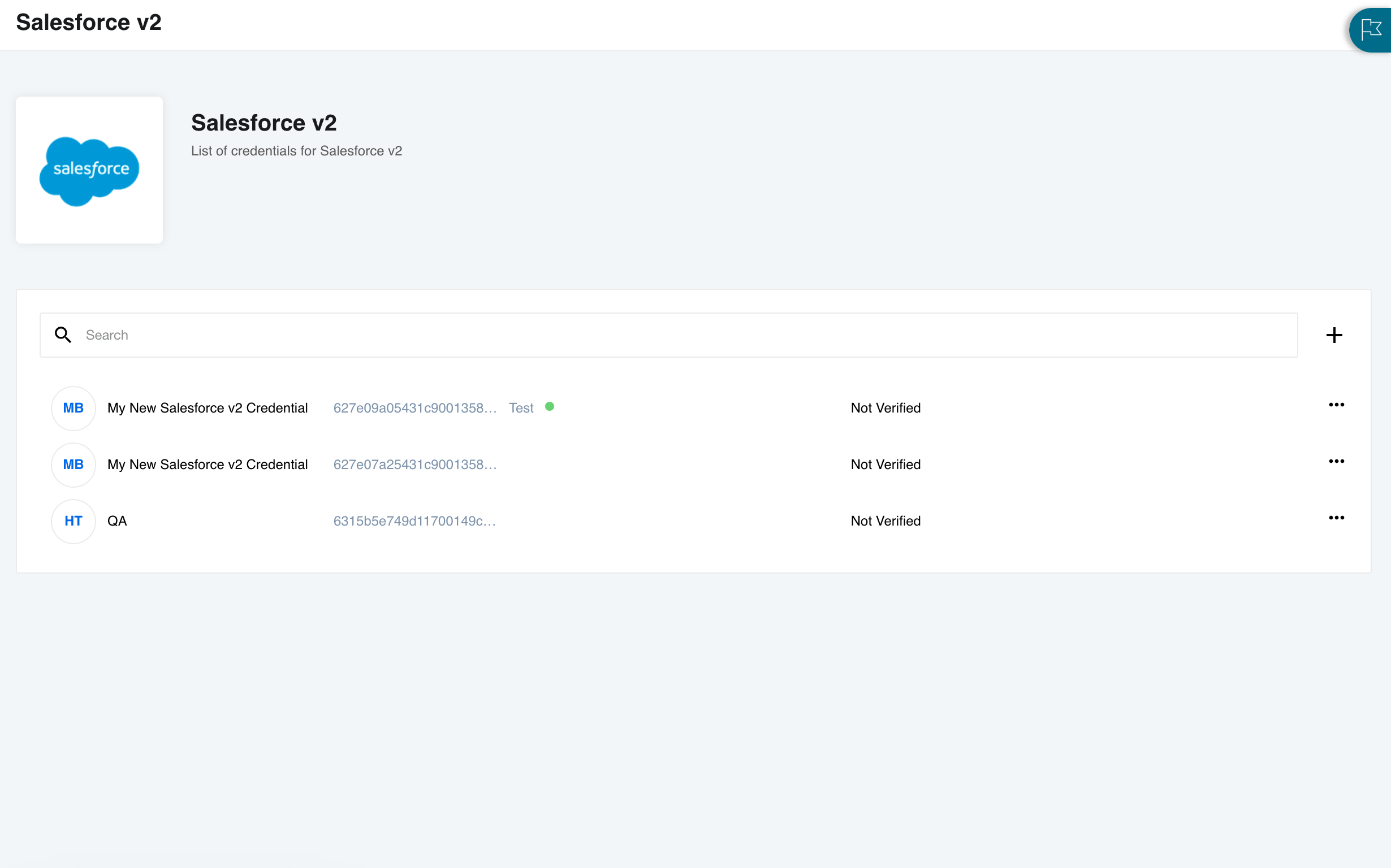 Component Credential