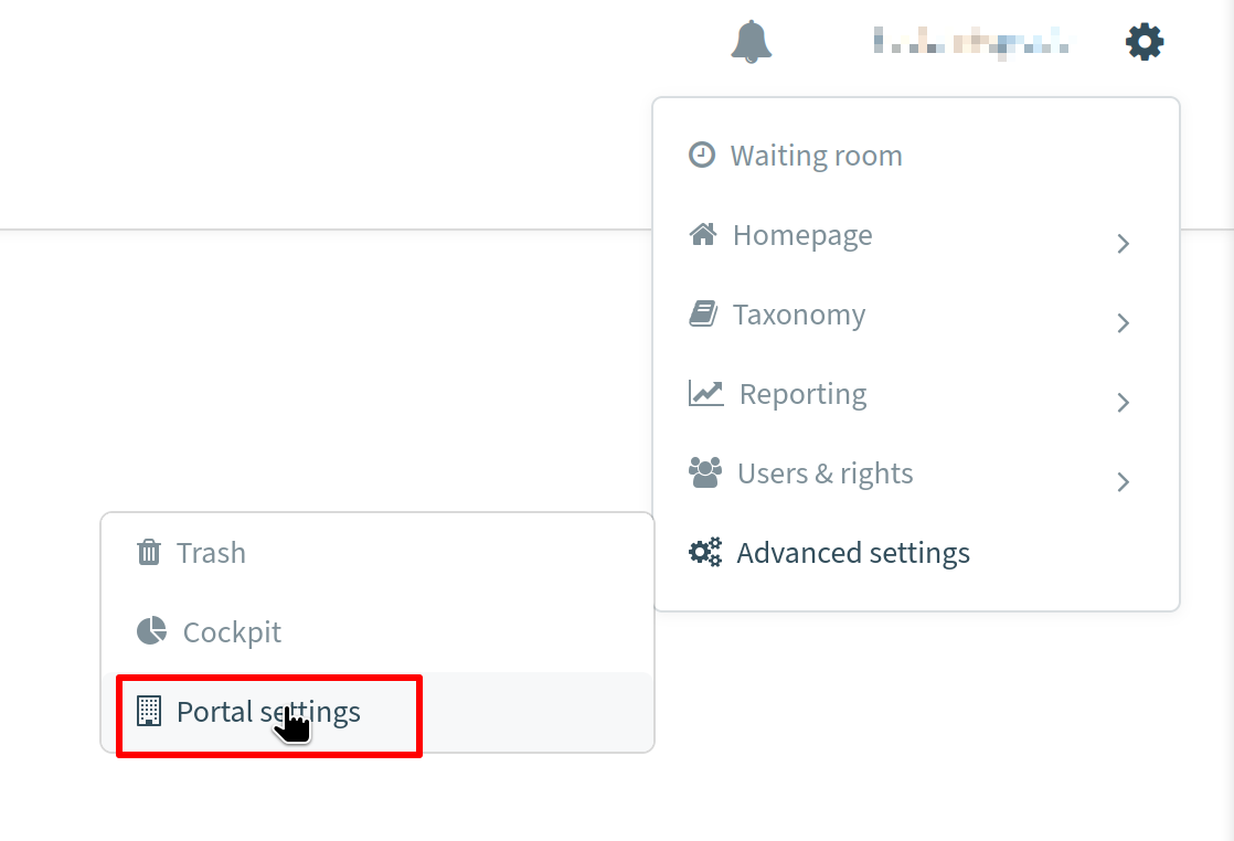 Portal Settings