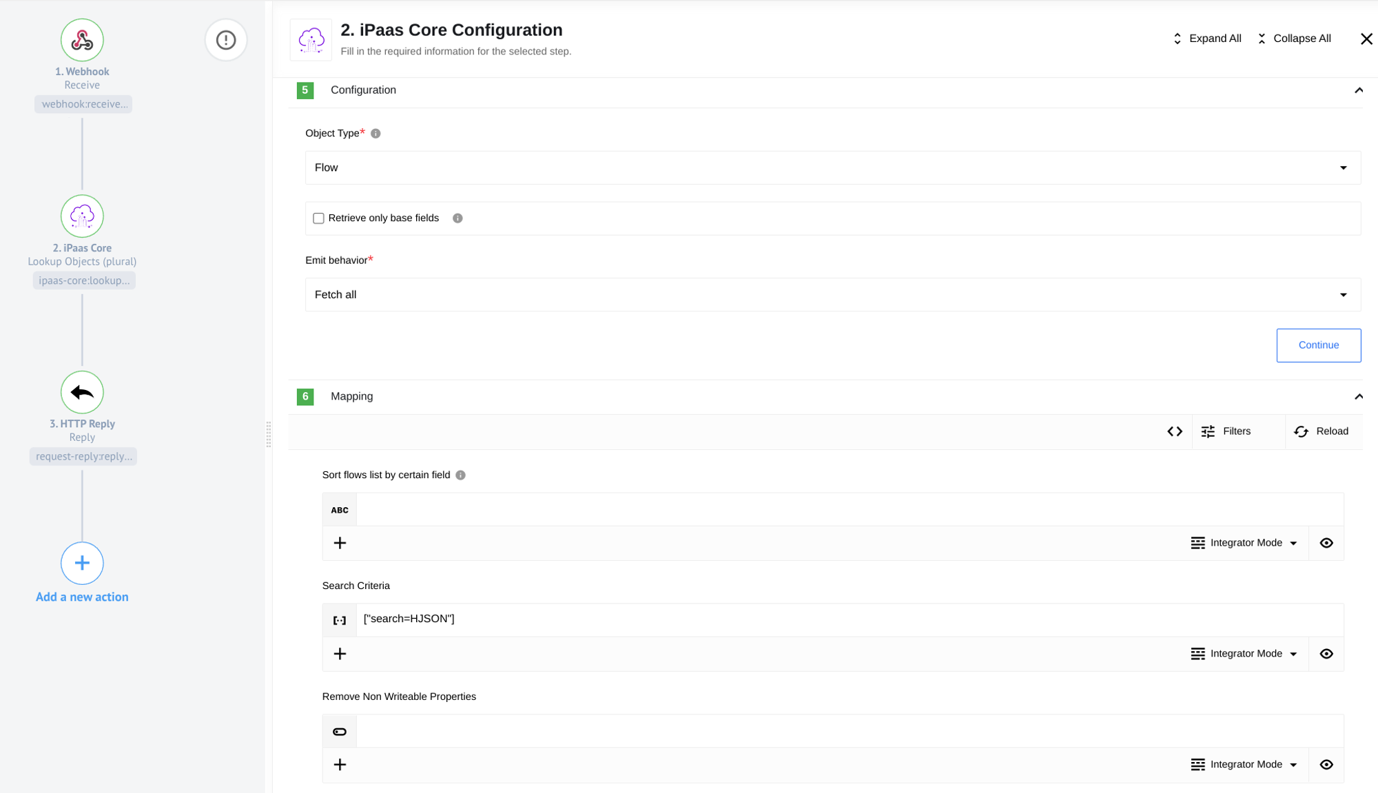 Lookup Objects (plural) config + mapping