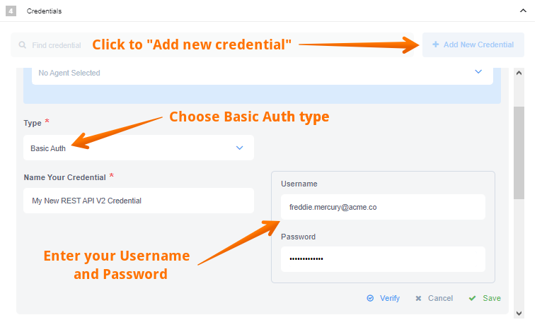 Configure Basic Auth