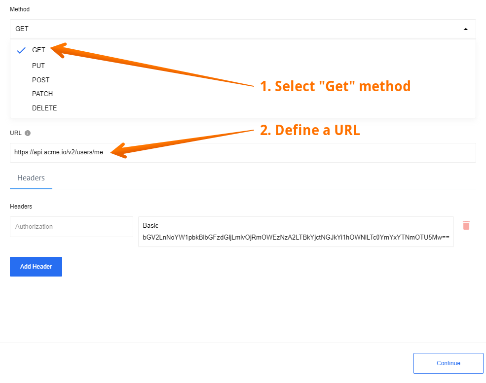 Configure Input