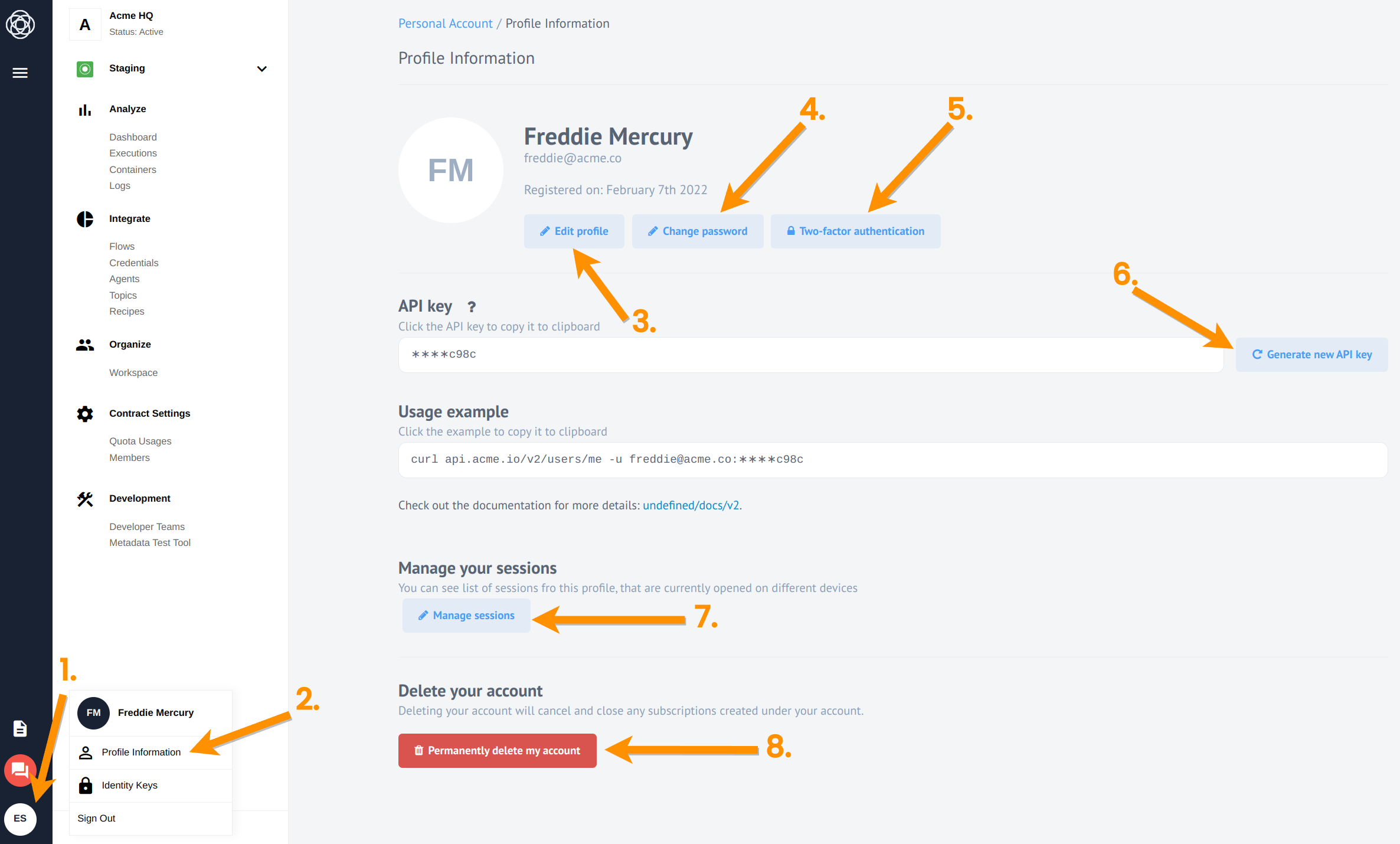 Profile Information